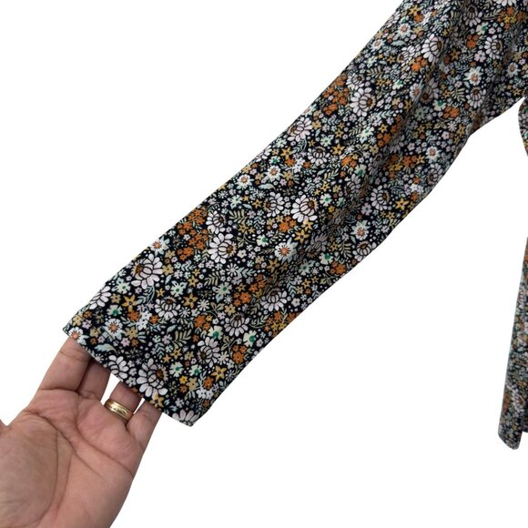 Croft & Barrow Women Floral Long Sleeve Cotton The Classic Tee Top Blouse SZ XXL - Picture 9 of 10